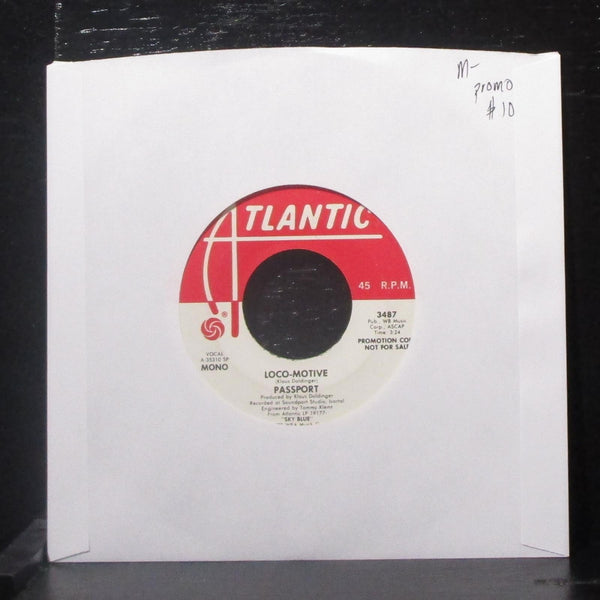 Passport - Loco-Motive 7" Mint- Promo Vinyl 45 Atlantic 3487 USA 1978 - Shuga Records