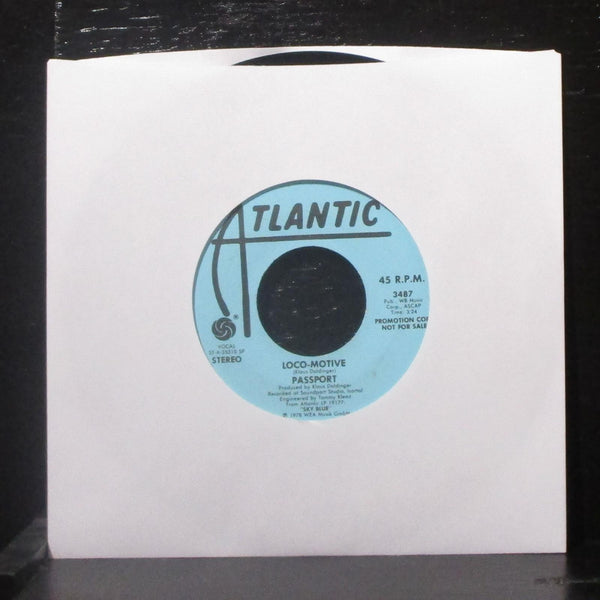 Passport - Loco-Motive 7" Mint- Promo Vinyl 45 Atlantic 3487 USA 1978 - Shuga Records