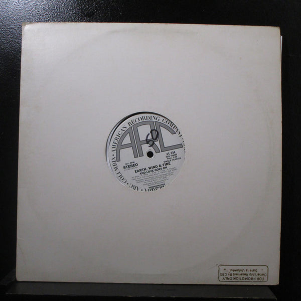 Earth, Wind & Fire - And Loves Goes On 12" Mint- AS 924 White Promo Vinyl Record - Shuga Records