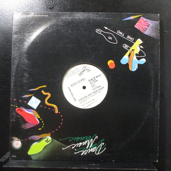 Wynd Chymes - Checkin' Out Your Stuff 12" Mint- JT-13249 White Promo Record - Shuga Records