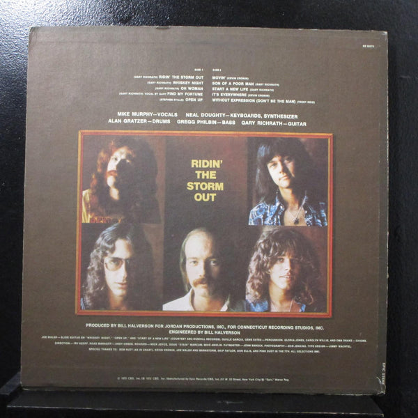 VG+ Ridin' The Storm Out Epic LP VG+ KE 32378 Orange Labels Vinyl Record - Shuga Records