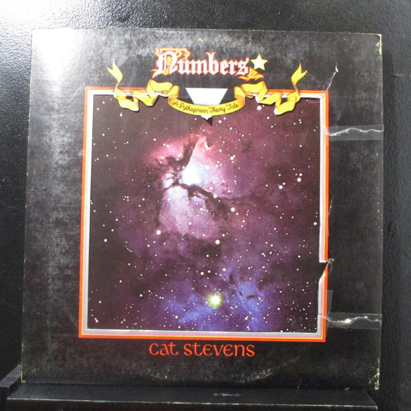 Cat Stevens - Numbers LP Mint- SP 4555 A&M 1975 USA Vinyl Record w/Book - Shuga Records