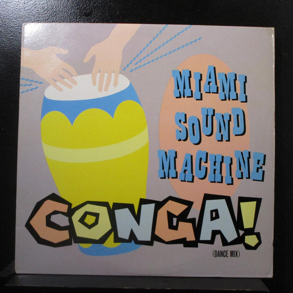 Miami Sound Machine - Conga! (Dance Mix) 12" Mint- 49-05253 Epic Vinyl Record - Shuga Records