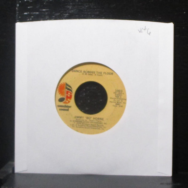 Jimmy "Bo" Horne - Dance Across The Floor 7" VG+ Vinyl 45 Sunshine Sound 1003 - Shuga Records