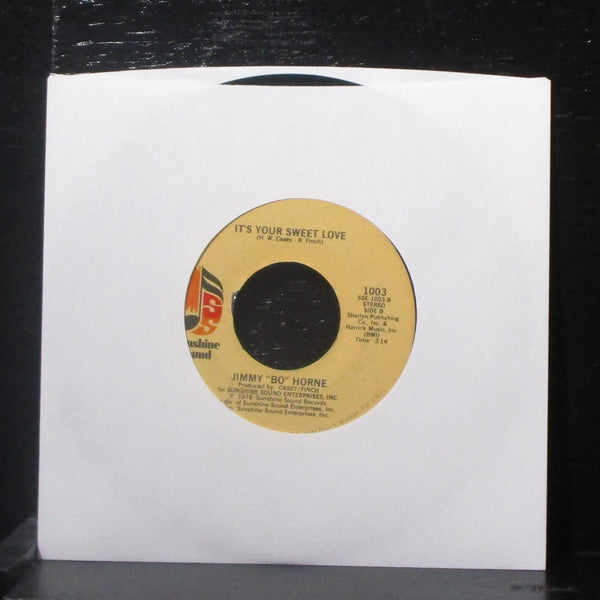 Jimmy "Bo" Horne - Dance Across The Floor 7" VG+ Vinyl 45 Sunshine Sound 1003 - Shuga Records