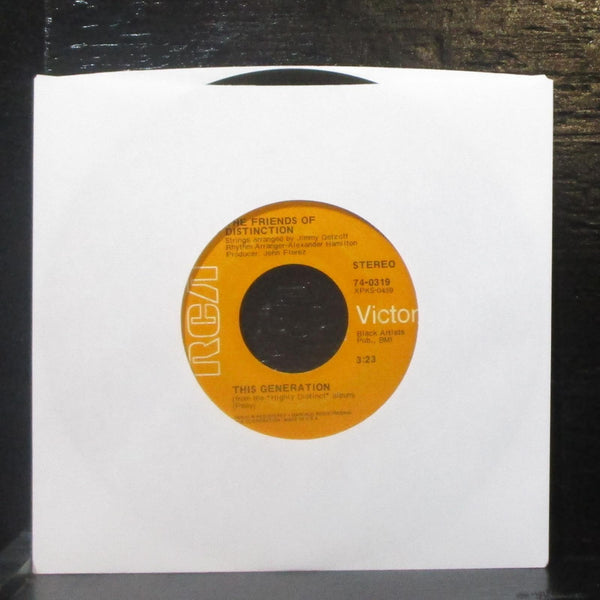 Friends of Distinction - Love Or Let Me Be Lonely 7" VG+ Vinyl 45 RCA 74-0319 - Shuga Records