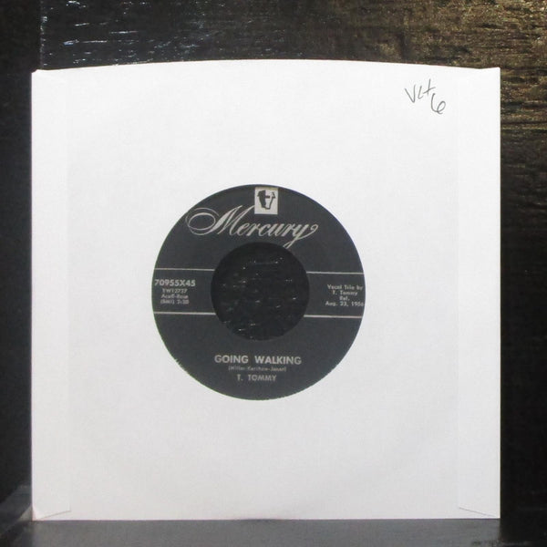 T. Tommy - Going Walking / Free, Free 7" VG+ Vinyl 45 Mercury 70955X45 USA 1956 - Shuga Records