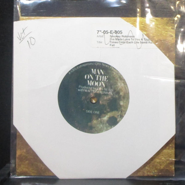 Walter Cronkite - Man On The Moon 7" VG+ Vinyl 33 CBS 1969 - Shuga Records