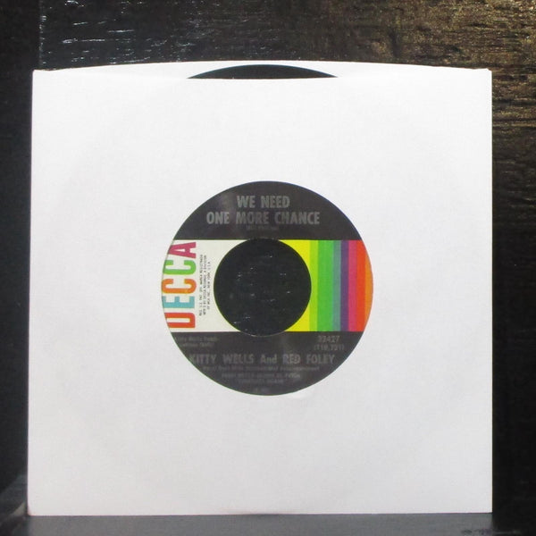 Kitty Wells & Red Foley - Have I Told You Lately... 7" VG+ Vinyl 45 Decca 32427 - Shuga Records