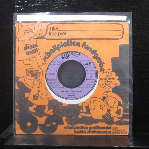 Roni Hill - You Keep Me Hanging On / Stop! In The Name Of Love 7" VG+ 6003 766 - Shuga Records