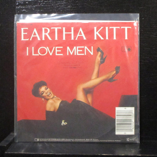 Eartha Kitt - I Love Men 7" VG+ 821 330-7 Germany 1984 Vinyl 45 - Shuga Records