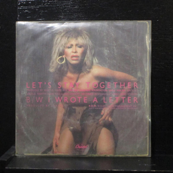 Tine Turner - Let's Stay Together 7" VG 1C 006 1868197 Europe 1983 Vinyl 45 - Shuga Records