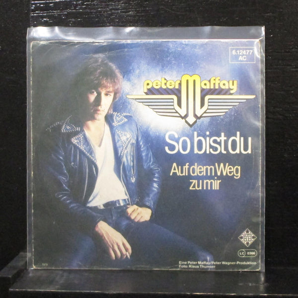Peter Maffay - So Bist Du 7" VG+ 6.12 477 Germany 1979 Vinyl 45 - Shuga Records