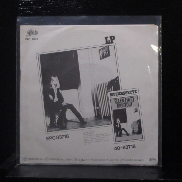 Ellen Foley - We Belong To The Night 7" Mint- EPCS7847 Germany 1979 Vinyl 45 - Shuga Records