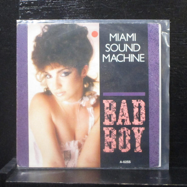 Miami Sound Machine - Bad Boy / Surrender Paradise 7" VG+ EPCA6255 Holland Vinyl - Shuga Records