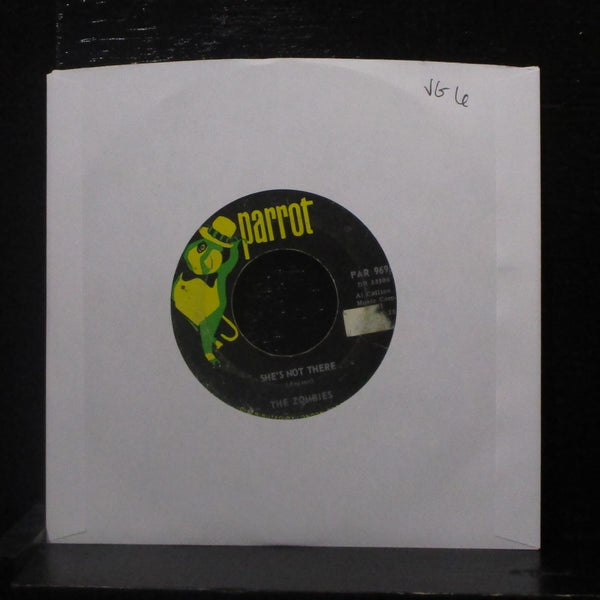 The Zombies - She's Not There / You Make Me Feel So Good 7" VG PAR 9695 Vinyl 45 - Shuga Records