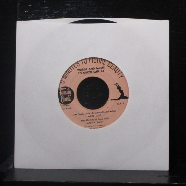 Mary Milo - 6 Minutes To Figure Beauty: Word And Music To Grow Slim By 7" VG- - Shuga Records