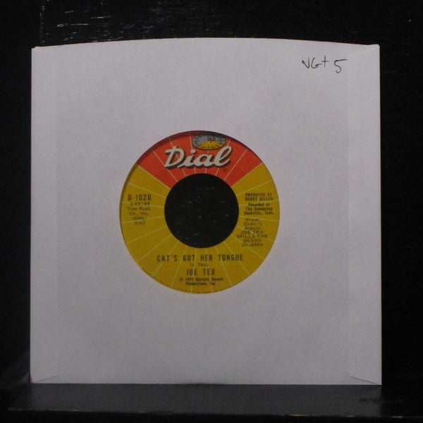 Joe Tex - Cat's Got Her Tongue / Woman Stealer 7" VG+ D-1020 USA 1972 Vinyl 45 - Shuga Records