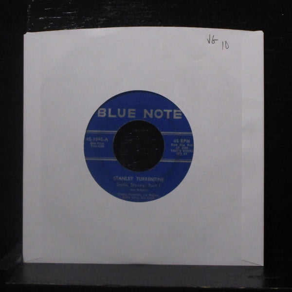 Stanley Turrentine - Smile, Stacey 7" VG 45-1845 USA Vinyl 45 - Shuga Records