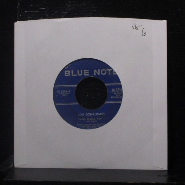Lou Donaldson - Funky Mama 7" VG- 45-1868 Blue Note 1962 USA Vinyl 45 - Shuga Records
