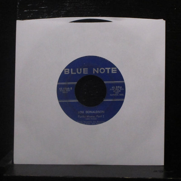 Lou Donaldson - Funky Mama 7" VG- 45-1868 Blue Note 1962 USA Vinyl 45 - Shuga Records