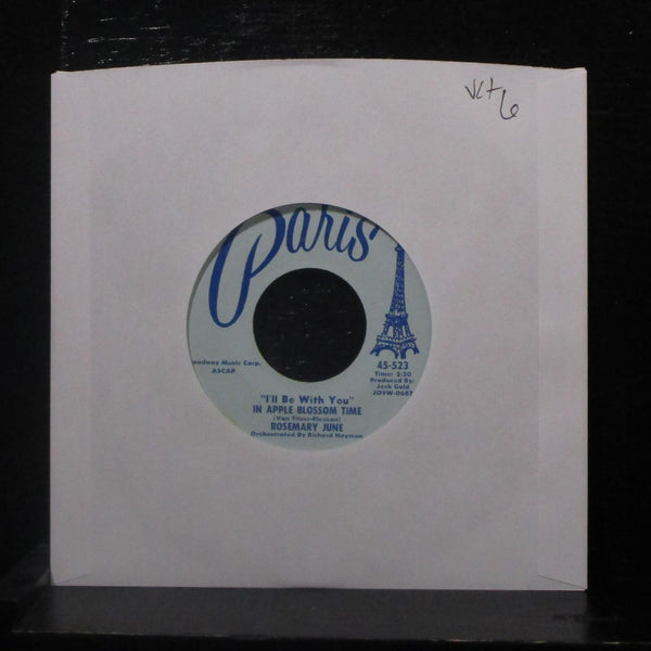 Rosemary June - I'll Be With You / Always A Bridesmaid 7" VG+ 45-523 Vinyl 45 - Shuga Records