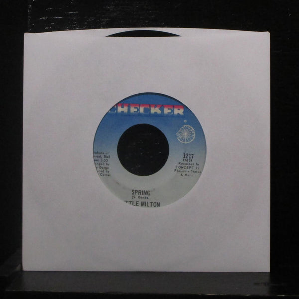 Little Milton - Just A Little Bit / Spring 7" VG+ 1217 Checker 1969 Vinyl 45 - Shuga Records