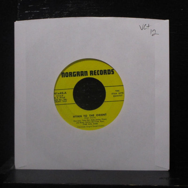 The Stan Getz Quintet - Hymn To The Orient / These Foolish Things 7" VG+ 141x45 - Shuga Records