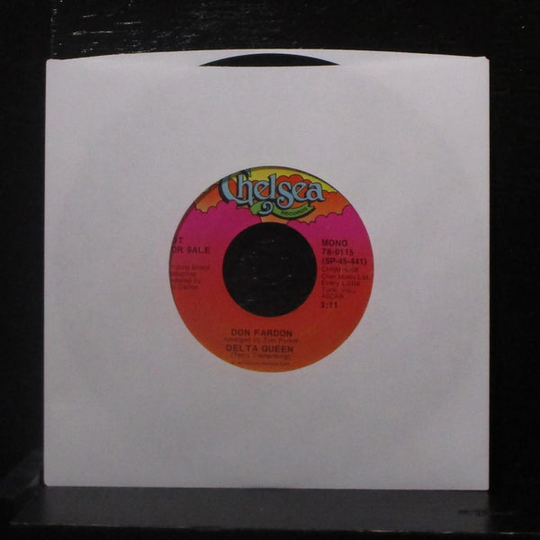 Don Fardon - Delta Queen / Hometown Baby 7" VG+ 78-0115 Promo Vinyl 45 - Shuga Records