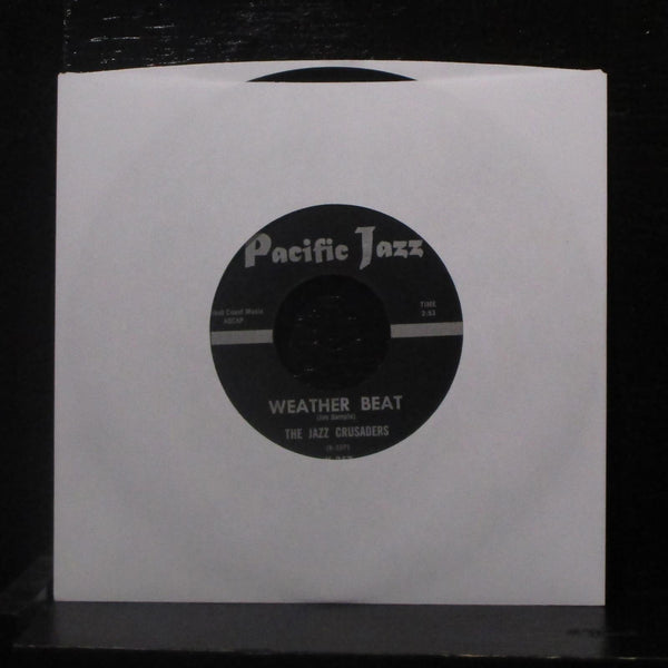 The Jazz Crusaders - Congolese Sermon / Weather Beat 7" VG+ X-357 Pacific 45 - Shuga Records