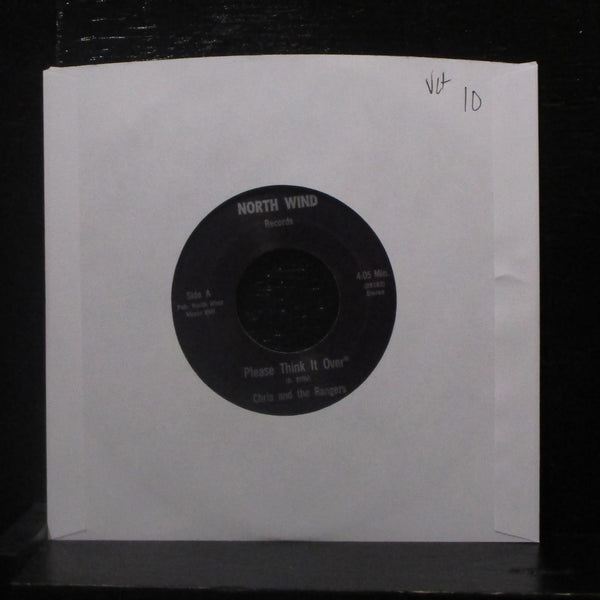 Chris And The Rangers - Please Think It Over / Sing Me A Tune 7" VG+ 28182 45 - Shuga Records