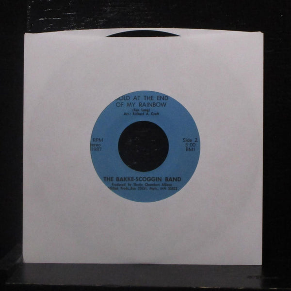 The Bakke-Scoggin Band - My Mind's In Minnesota / Gold At 7" VG+ 1987 Vinyl 45 - Shuga Records