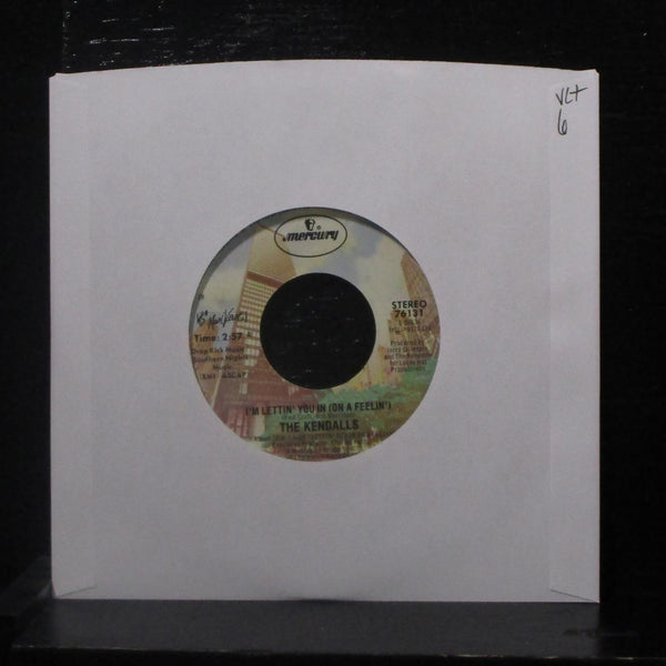 The Kendalls - I'm Lettin You In / If You're Waiting On Me 7" VG+ 76131 Vinyl 45 - Shuga Records