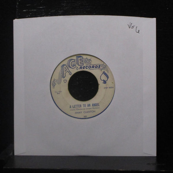 Jimmy Clanton - A Letter To An Angel / A Part Of Me 7" VG 551 Ace 1958 Vinyl 45 - Shuga Records
