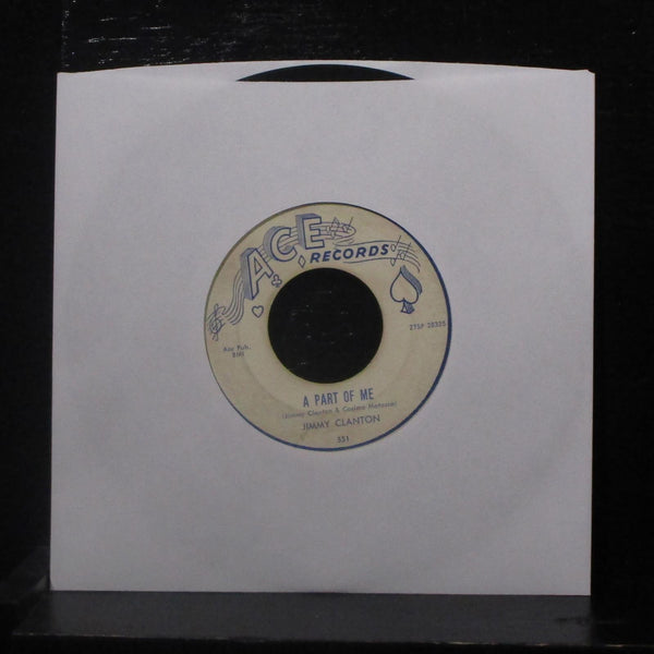 Jimmy Clanton - A Letter To An Angel / A Part Of Me 7" VG 551 Ace 1958 Vinyl 45 - Shuga Records