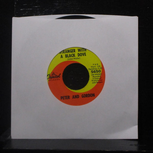 Peter And Gordon - There's No Living Without Your Loving 7" VG+ 5650 Vinyl 45 - Shuga Records
