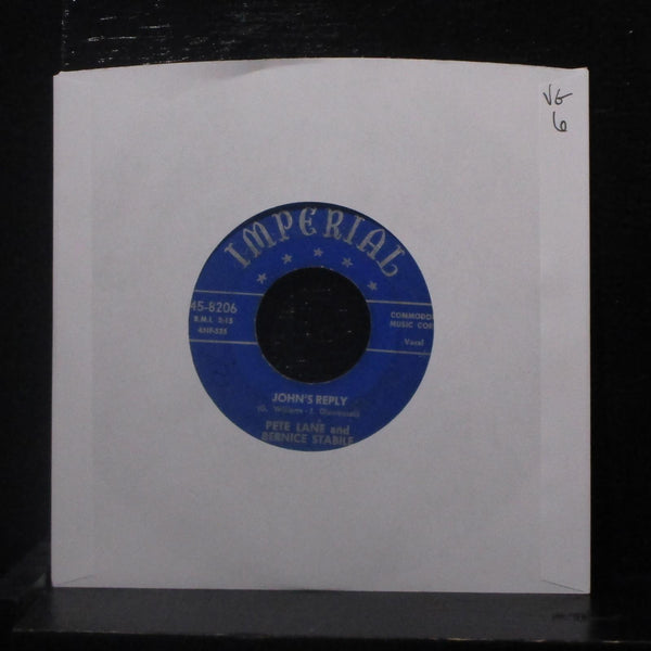 Peter Lane And Bernice Stabile - John's Reply / One-Two 7" VG 45-8206 Vinyl 45 - Shuga Records