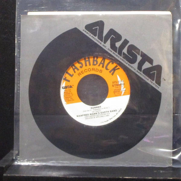 Manfred Mann's Earth Band - Runner / Rebel 7" Mint- AFS-9240 Vinyl 45 - Shuga Records