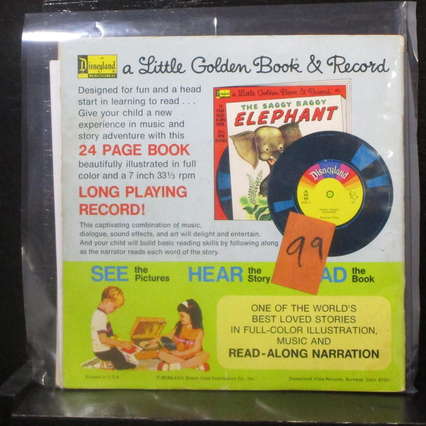 Various - Rudolph The Red-Nosed Reindeer 7" VG+ 252 Vinyl 45 w/Booklet - Shuga Records