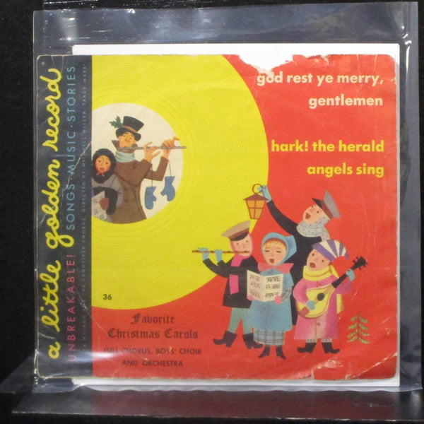 Ralph Nyland, Mitch Miller - God Rest Ye Merry, Gentlemen / Hark! 7" VG 78 RPM - Shuga Records