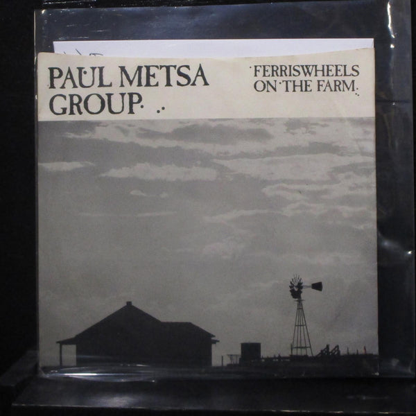 Paul Metsa Group - Ferris Wheels On The Farm / Party To A Crime 7" Mint- BBR01 - Shuga Records