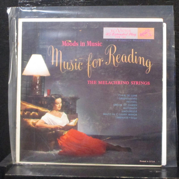 The Melanchrino Strings - Music For Reading 2 7" EP VG+ 547-0027 1952 Vinyl 45 - Shuga Records