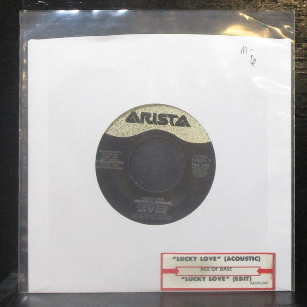 Ace Of Base - Lucky Love 7" Mint- Vinyl 45 Arista 07822-12981-7 USA 1996 - Shuga Records