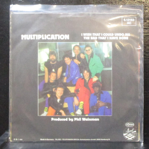 Showaddywaddy - Multiplication 7" Mint- Vinyl 45 Strand 6.13163 Germany 1981 - Shuga Records