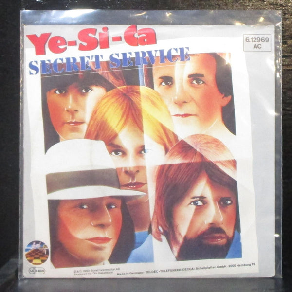 Secret Service - Ye-Si-Ca / Crossing A River 7" Mint- Vinyl 45 Strand Germany - Shuga Records