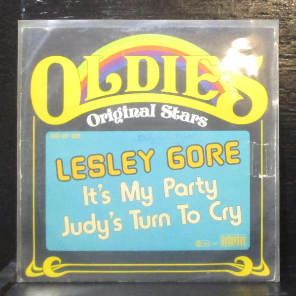 Lesley Gore - It's My Party 7" VG+ Vinyl 45 Bellaphon 100-07-081 Germany 1981 - Shuga Records