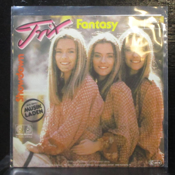 Trix - Fantasy / Showdown 7" Mint- Vinyl 45 Jupiter 6.13070 Germany 1981 - Shuga Records