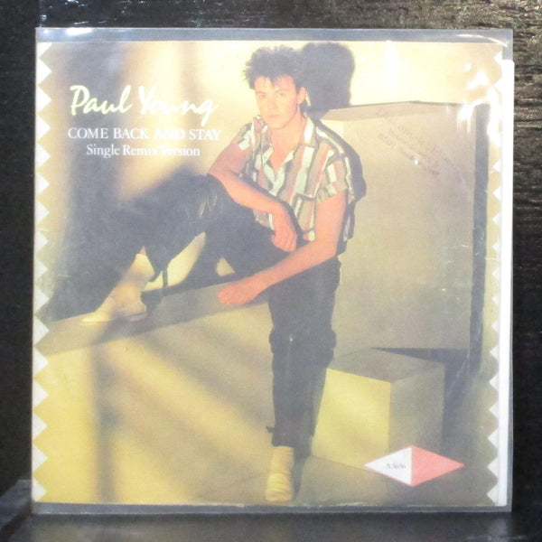 Paul Young - Come Back And Stay / Yours 7" VG+ Vinyl 45 CBS A 3636 Germany 1983 - Shuga Records