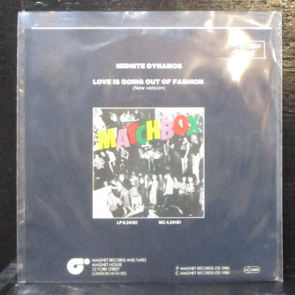 Matchbox - Midnite Dynamos 7" Mint- Vinyl 45 Magnet 6.12801-01 Germany 1980 - Shuga Records