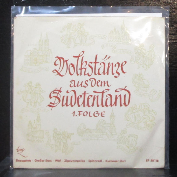 Die Volksmusikanten - Volkstnze aus dem Sudetenland 7" VG Vinyl 45 Germany - Shuga Records